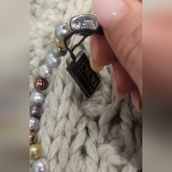 New Honora Multicolor Pearl Necklace 19" Inches - Picture 11 of 12